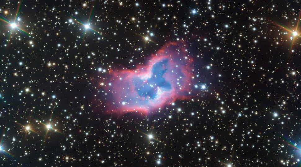 Astronomers use ESO telescope to capture photo of extremely rare &#039;space butterfly&#039;