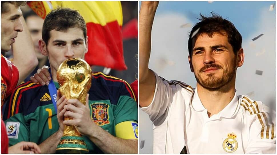 Spanish World Cup winner and former Real Madrid player Iker Casillas announces retirement