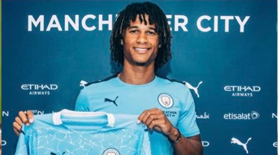 Manchester City sign Dutch defender Nathan Ake on five-year deal