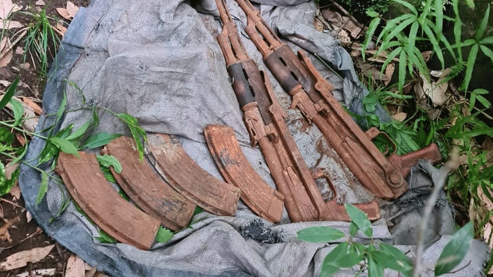 Terrorist hideout busted in J&amp;K’s Poonch; 2 AK-47 rifles, four magazines recovered