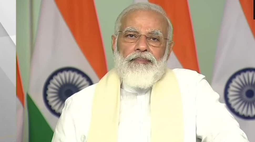 PM Narendra Modi inaugurates submarine optical fibre cable connecting Port Blair and Chennai