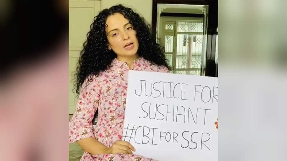 Watch: Kangana Ranaut supports CBI probe for Sushant Singh Rajput, says we deserve to know the truth