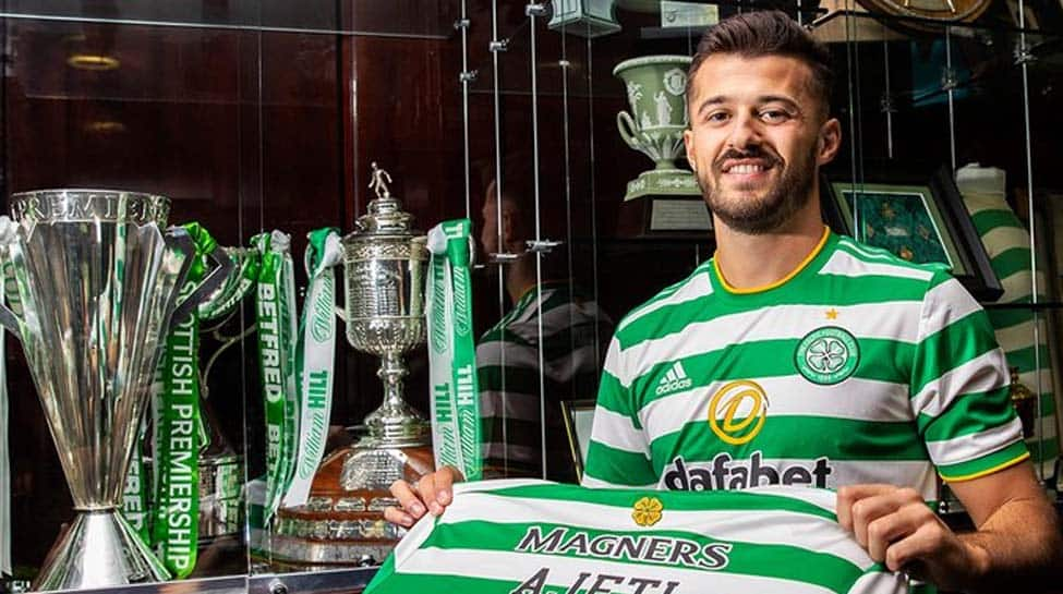 Celtic FC rope in striker Albian Ajeti from West Ham 