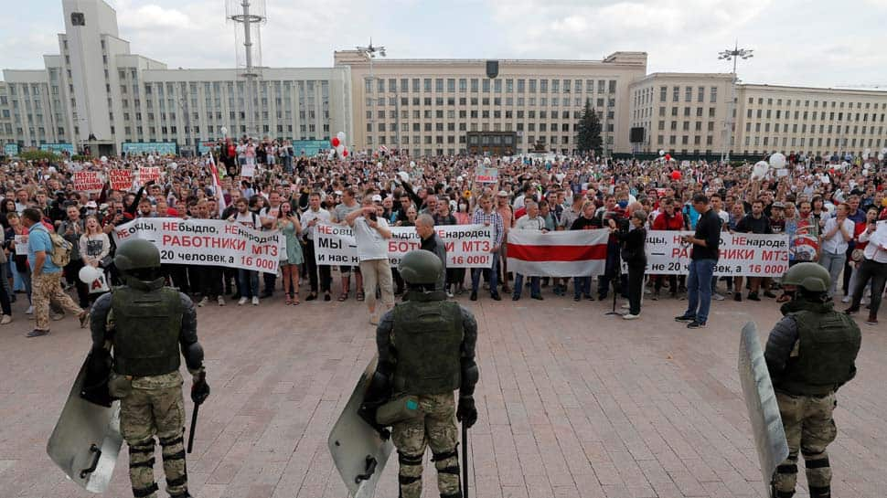 Protests swell in Belarus, Alexander Lukashenko blames foreigners