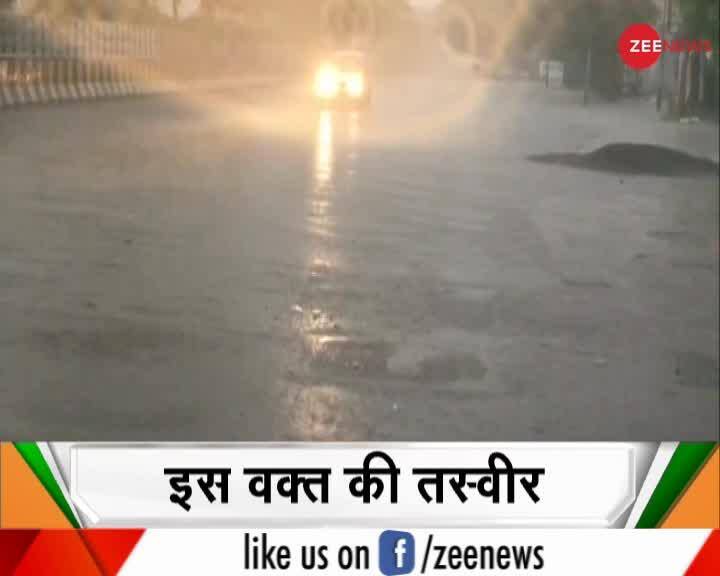 Rainfall in DelhiNCR brings relief from sultry weather Zee News