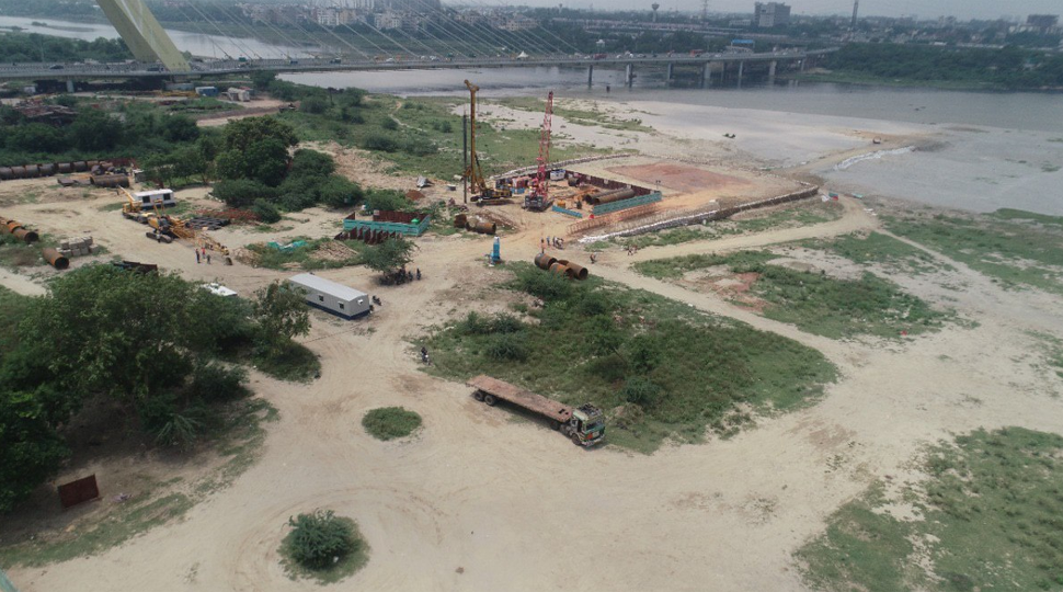 Delhi Metro Rail Corporation starts preliminary work on 5th bridge over Yamuna river