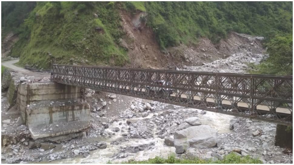 BRO constructs 180-feet bailey bridge within 3 weeks to provide connectivity to 20 Uttarakhand villages 