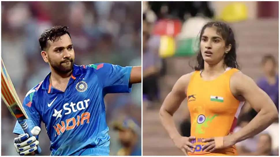 Rohit Sharma, Vinesh Phogat, Manika Batra, Mariyappan Thangavelu, Rani Rampal recommended for Rajiv Gandhi Khel Ratna Award