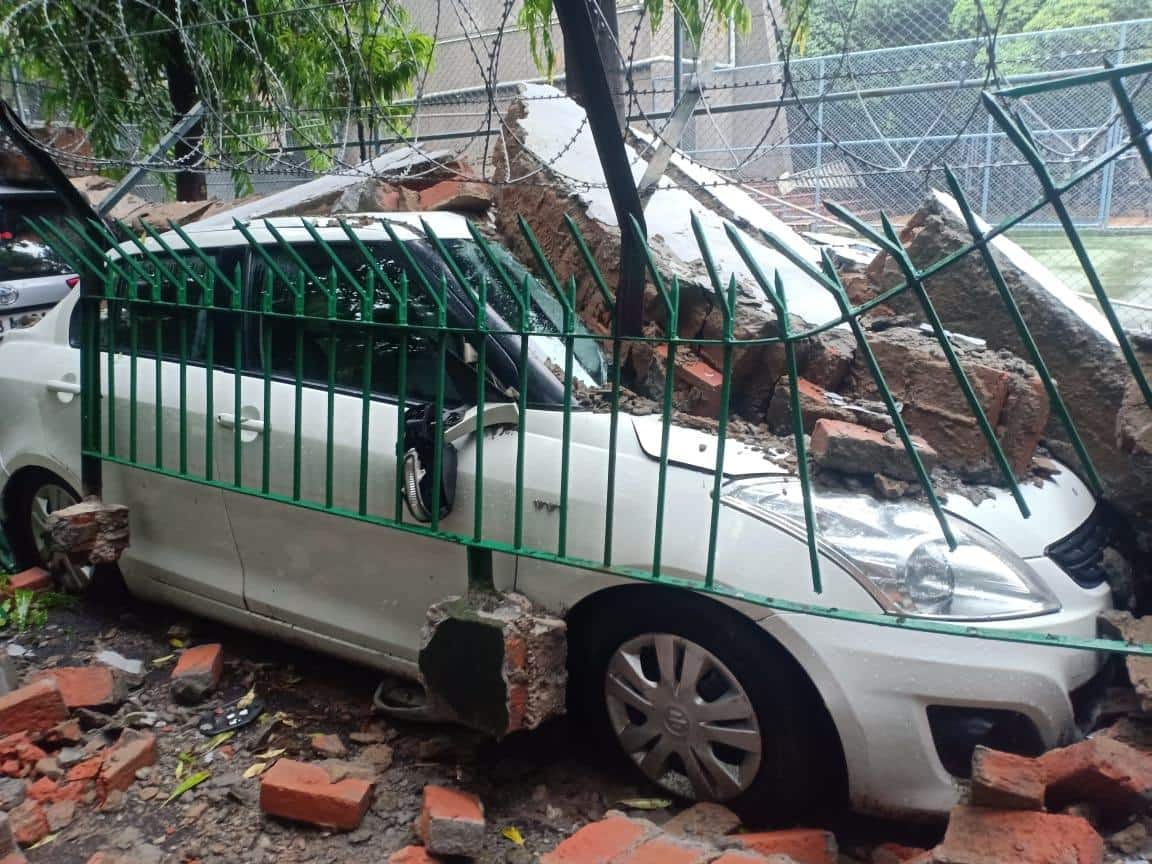 Damaged Swift Dzire