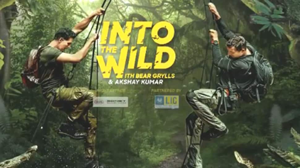 Akshay Kumar&#039;s daredevil avatar in Bear Grylls&#039;s &#039;Into The Wild&#039; to entice viewers, first promo out - Watch