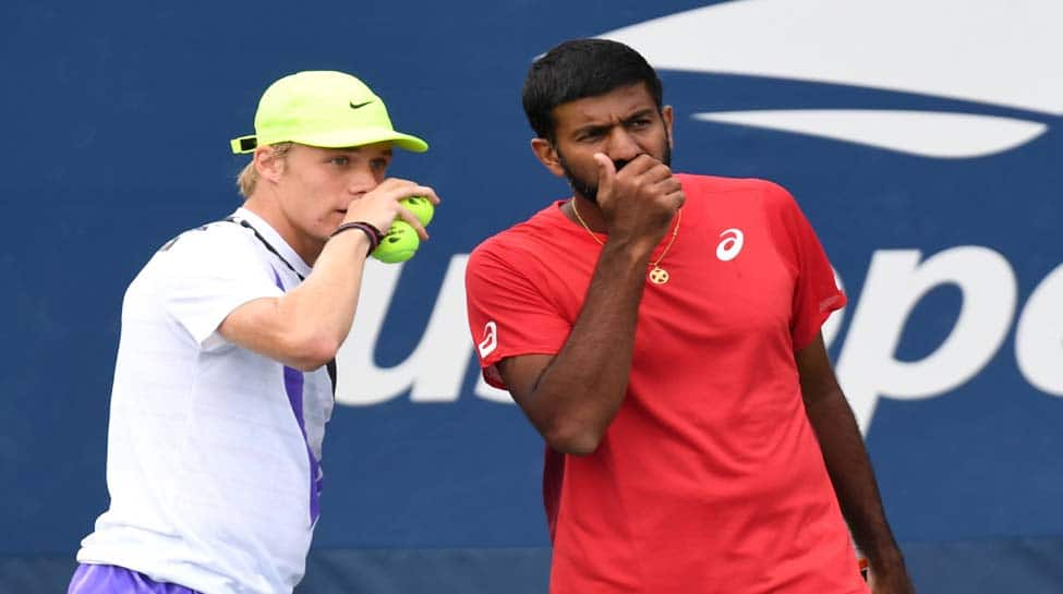 Western and Southern Open: Rohan Bopanna-Denis Shapovalov crash out in first round of men&#039;s doubles event