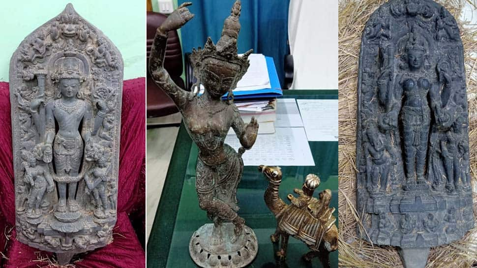 Kolkata Customs makes biggest seizure of antiques in recent times; 25 idols valued over Rs 35 crore seized