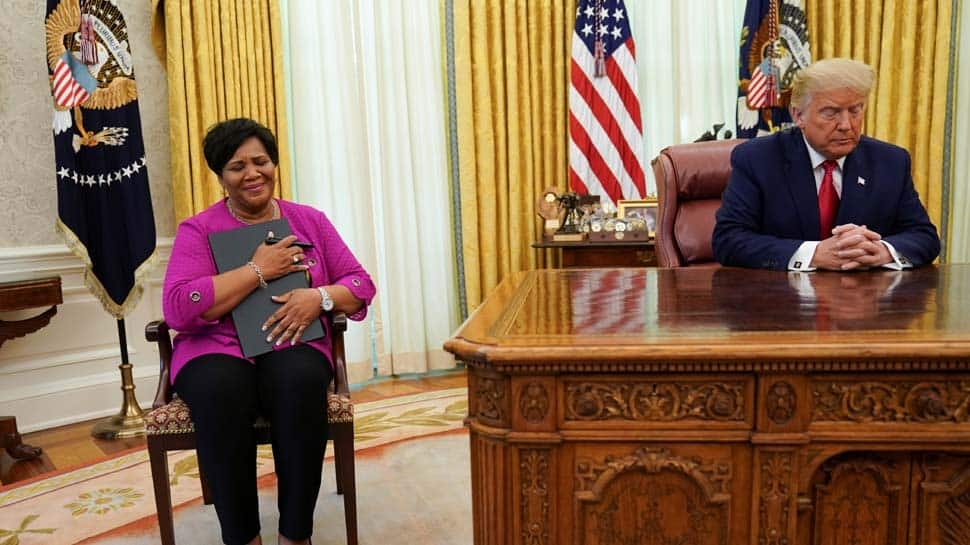 US President Donald Trump pardons Alice Johnson, whose cause was backed by Kim Kardashian