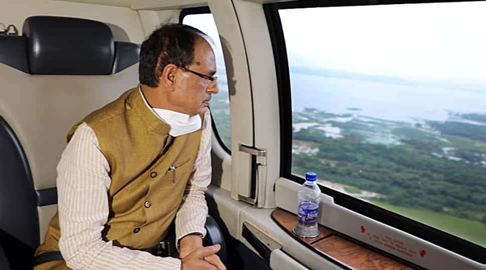 Madhya Pradesh CM Shivraj Singh Chouhan briefs PM Narendra Modi about flood situation in state