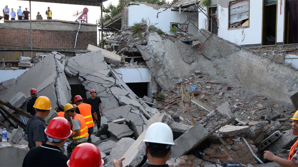 Restaurant collapses in China&#039;s Shanxi province during birthday party, 29 killed