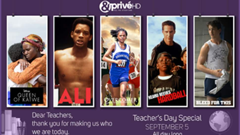 This Teacher&#039;s Day weekend, watch special films on &amp;flix and &amp;PrivéHD