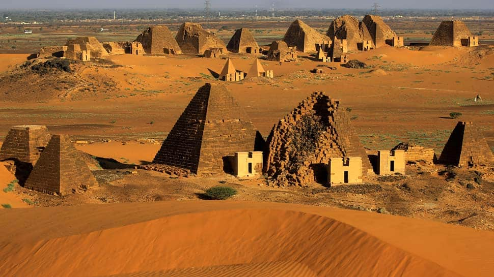 Record floods threaten pyramid sites in Sudan