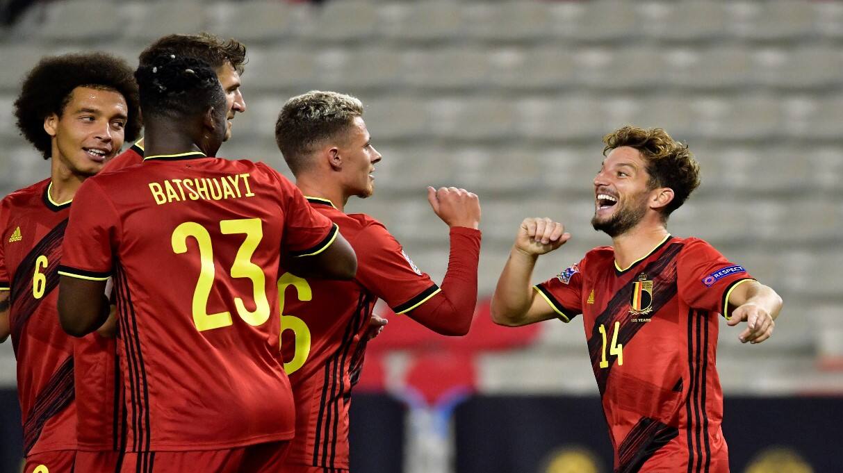 Uefa Nations League Michy Batshuayi Brace Takes Belgium To Thumping 5 1 Win Over Iceland Football News Zee News
