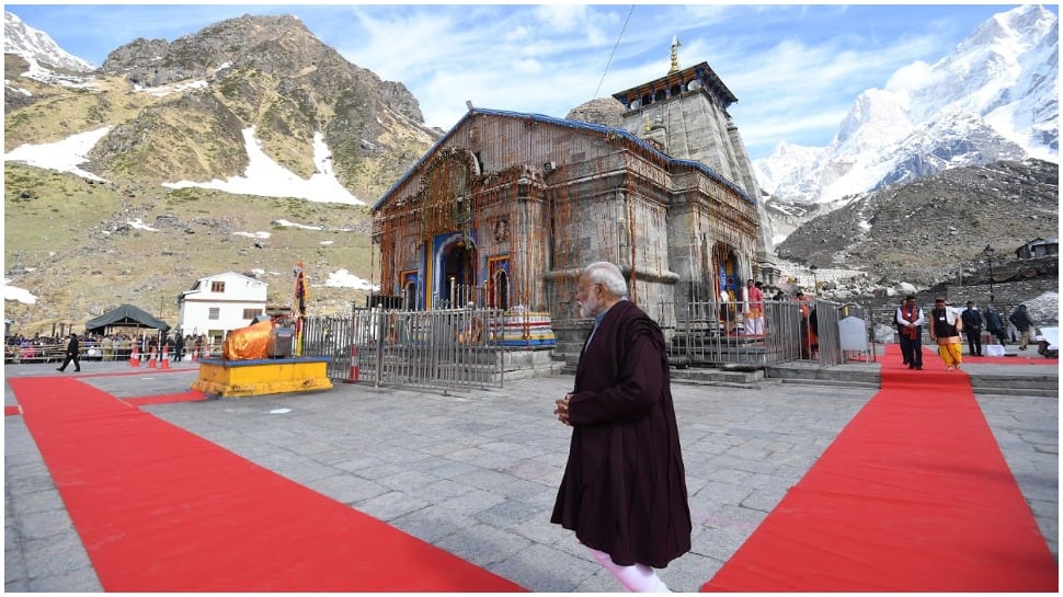 PM Narendra Modi reviews development work at Kedarnath Dham, stresses on need to have pilgrim, environment-friendly facilities