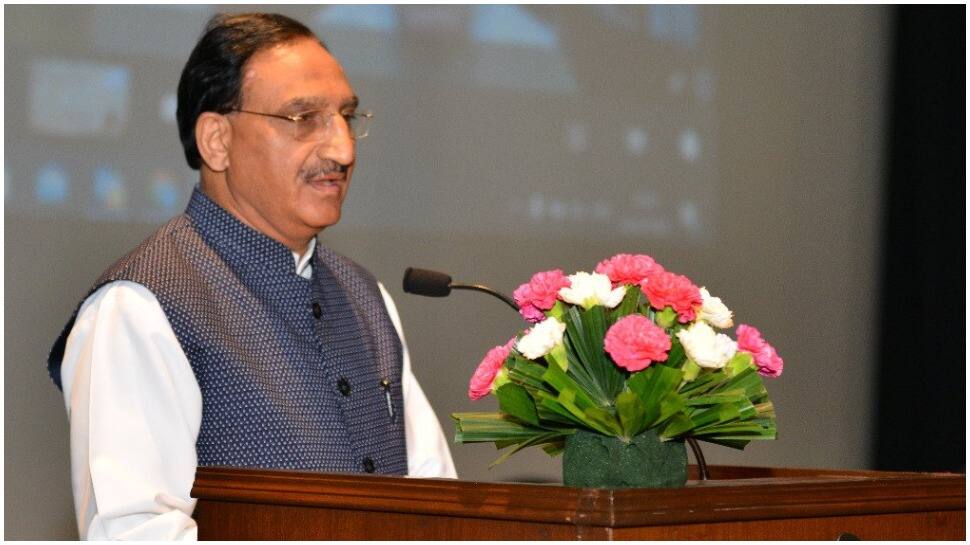 Union Education Minister Ramesh Pokhriyal Nishank confers CBSE Teachers Award to 38 teachers, principals 