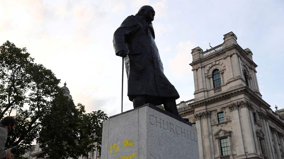 Teenager charged with defacing Winston Churchill&#039;s London statue