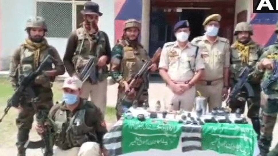 Two arrested with Chinese pistols, 11 grenades, IEDs materials in Jammu and Kashmir&#039;s Mendhar