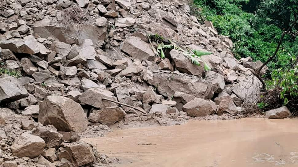 Massive landslide triggered by rains kills 11 people in central Nepal; 20 missing