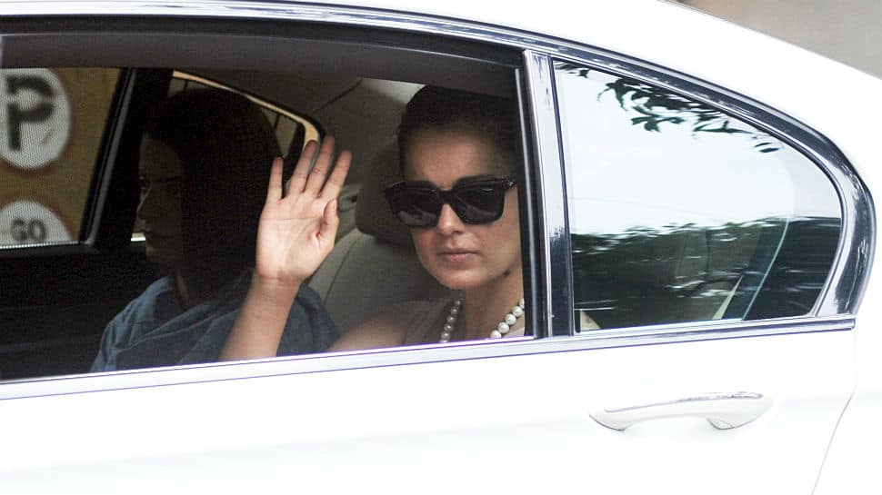 My analogy about PoK was bang on: Kangana Ranaut tweets as she flies out of Mumbai amid her face-off with Shiv Sena
