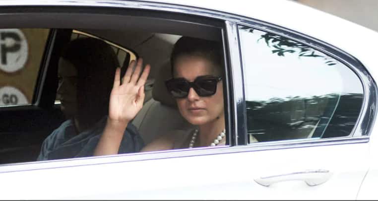 Kangana Ranaut leaves for home state Himachal; Sena minister Anil Parab asks her to shift from Mumbai 