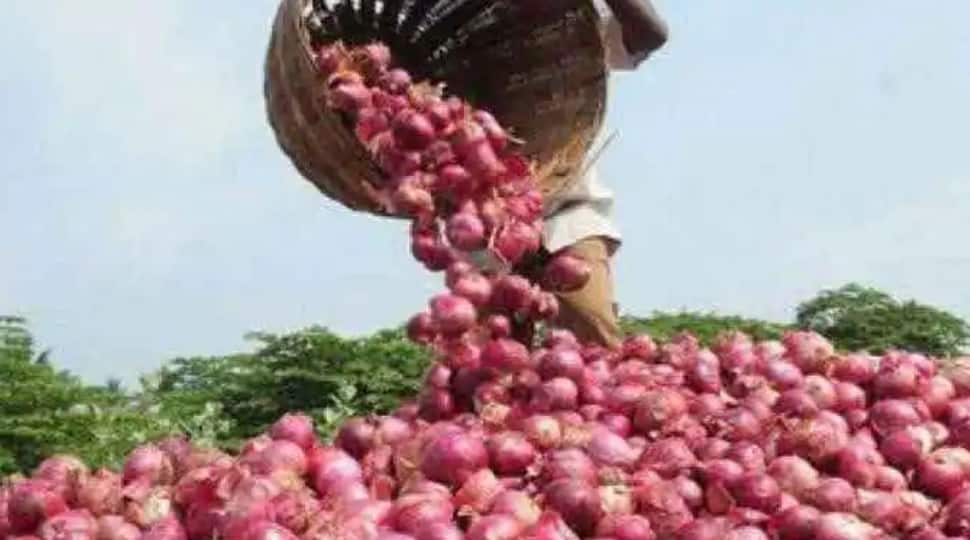 Farmers in Maharashtra protest against Centre&#039;s decision to ban export of onions with immediate effect