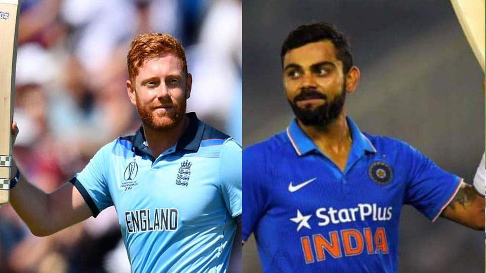 ODI rankings: Virat Kohli retains top spot, Jonny Bairstow breaks into top 10 after final Australia match