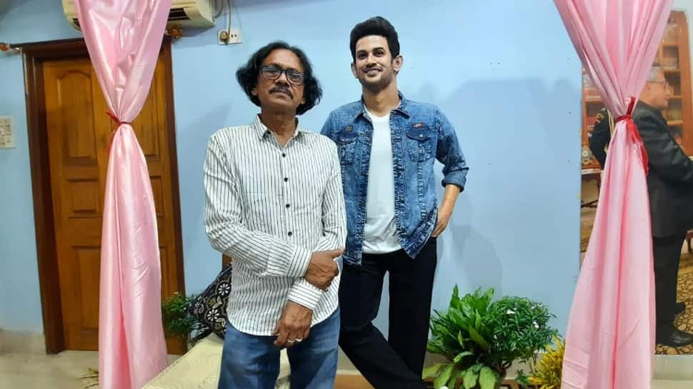 Sushant Singh Rajput&#039;s first wax statue comes up in West Bengal - In Pics