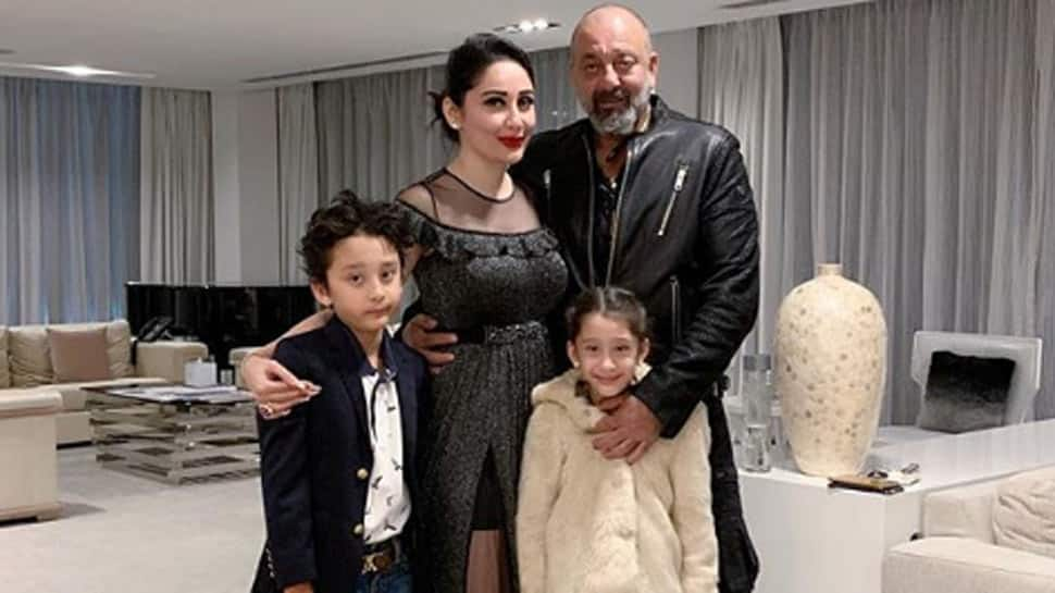 Sanjay Dutt reunites with kids in Dubai after months