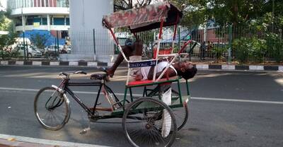 Home of a rickshaw puller