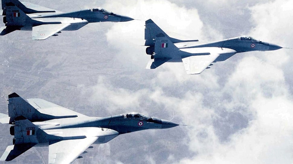 MiG-29 multi-role aircraft & Jaguar all-weather attack aircraft