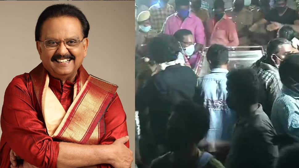 SP Balasubrahmanyam&#039;s last rites to be held today with full police honours