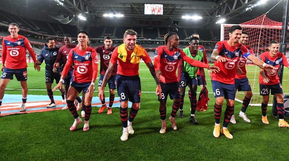 Unbeaten Lille sweep aside Nantes 2-0 to go top in Ligue 1