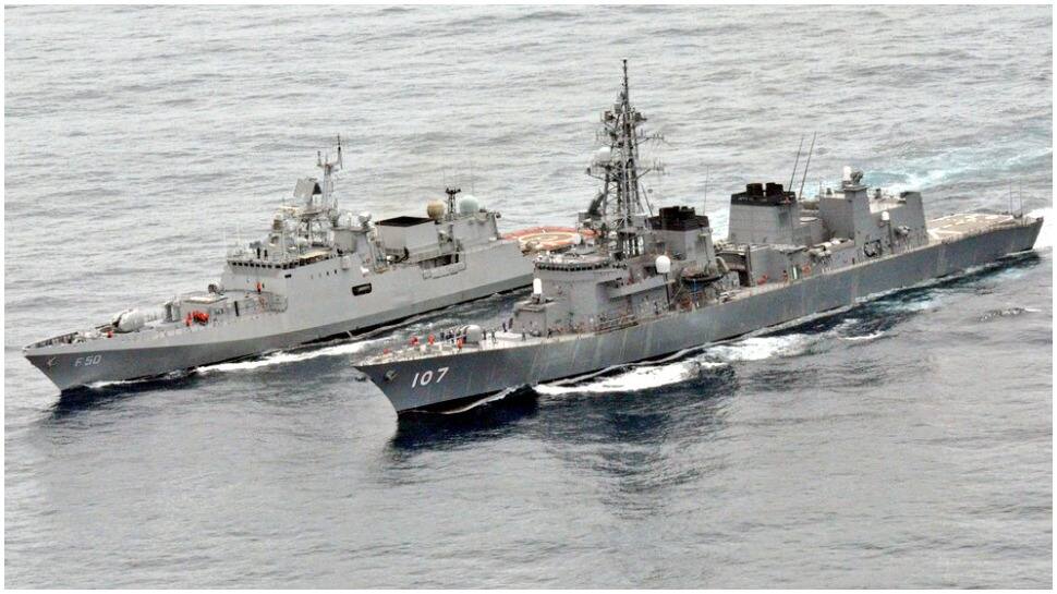 India, Japan hold 3-day naval exercise JIMEX in Arabian sea - Watch