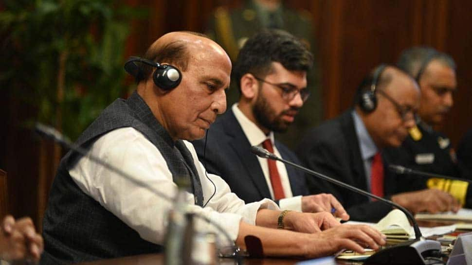 Union Defence Minister Rajnath Singh lays foundation for construction of underpasses to join IMA Dehradun campuses