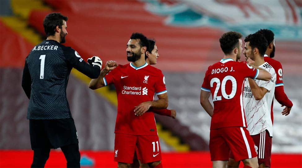 Premier League: Substitute Diogo Jota strikes as Liverpool beat Arsenal 3-1