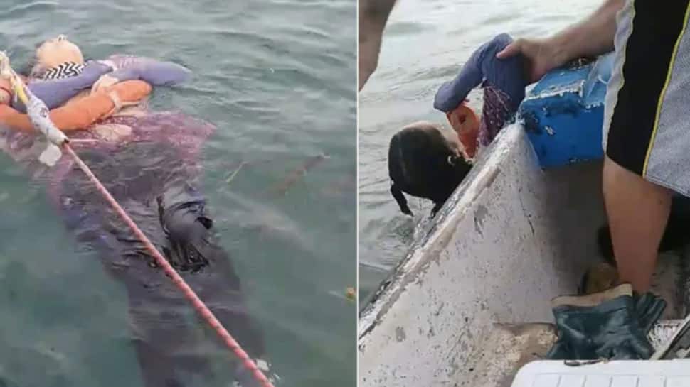 Woman Who Went Missing 2 Years Ago Found Floating Alive At Sea Watch The Dramatic Rescue Video