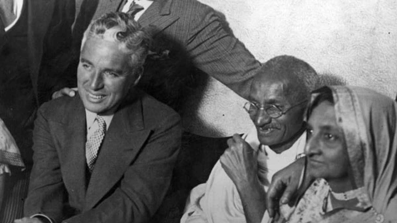 When Mahatma Gandhi met Charlie Chaplin