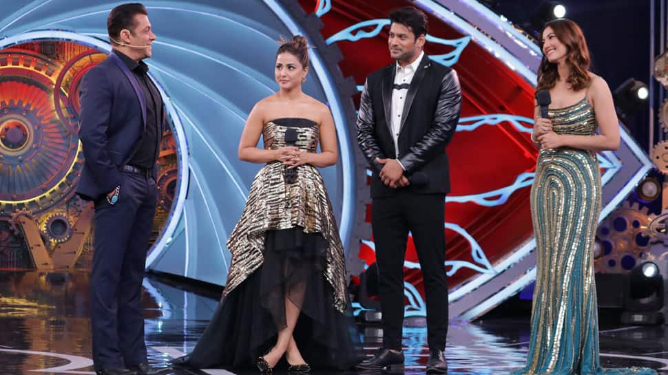 Bigg Boss 14 grand premiere sneak-peek: Salman Khan welcomes Sidharth Shukla, Hina Khan and Gauahar Khan on stage - In Pics