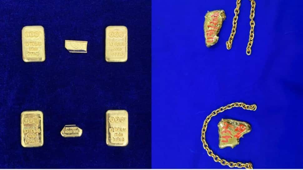 Smuggled gold worth Rs 46.4 lakh seized from Chennai airport