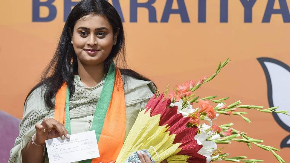 Shreyasi Singh, CWG gold medallist shooter, joins BJP ahead of Bihar polls