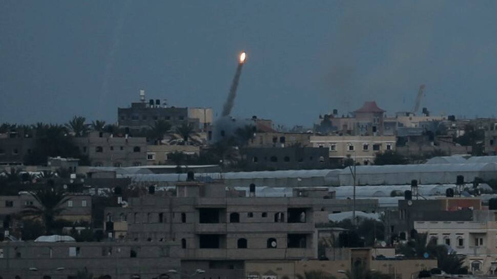 Israel army strikes Hamas military target in response to Gaza rocket attack