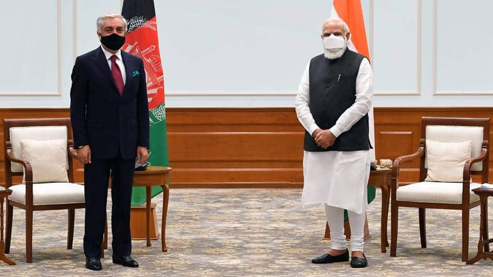 Afghanistan&#039;s Abdullah Abdullah meets PM Narendra Modi, briefs about intra-Afghan talks in Doha