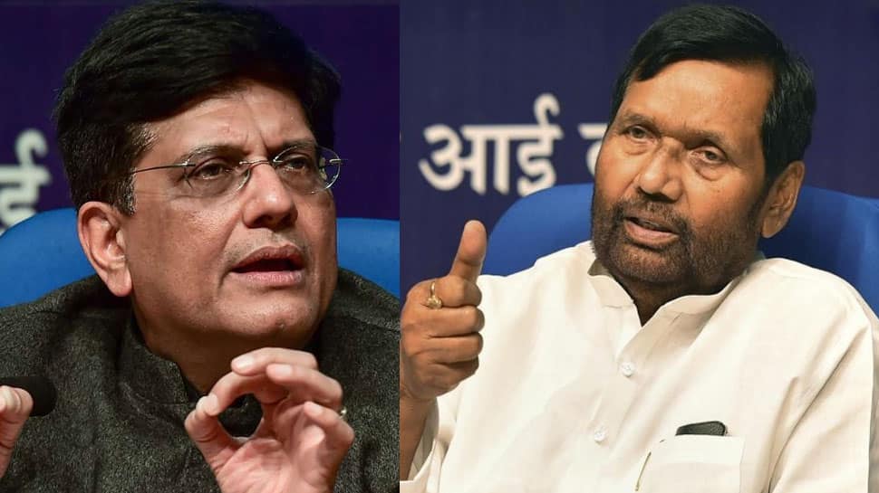 Piyush Goyal gets additional charge of Ministry of Consumer Affairs after Ram  Vilas Paswan's demise | India News | Zee News