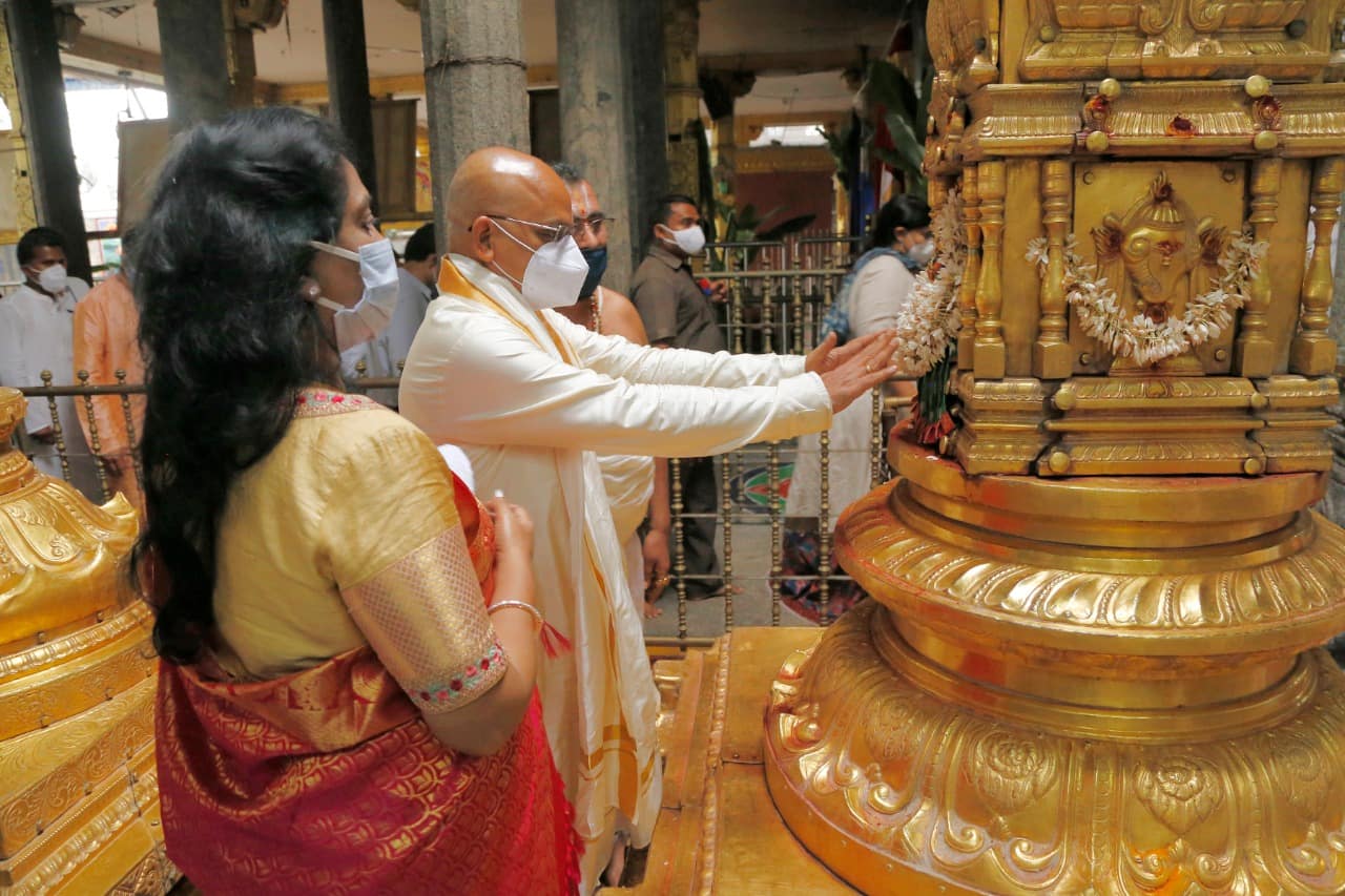 Tirumala Tirupati Devasthanam gets new EO; Golden 'Sathari ...