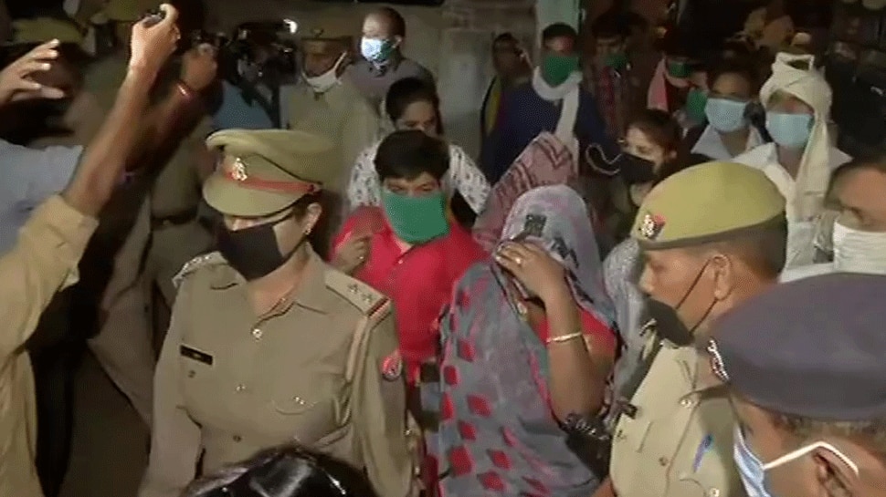 Hathras victim&#039;s family leave for Lucknow, to appear before Allahabad HC amid tight security today
